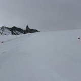Le lieu de l'accident sur le domaine skiable de Saas-Fee